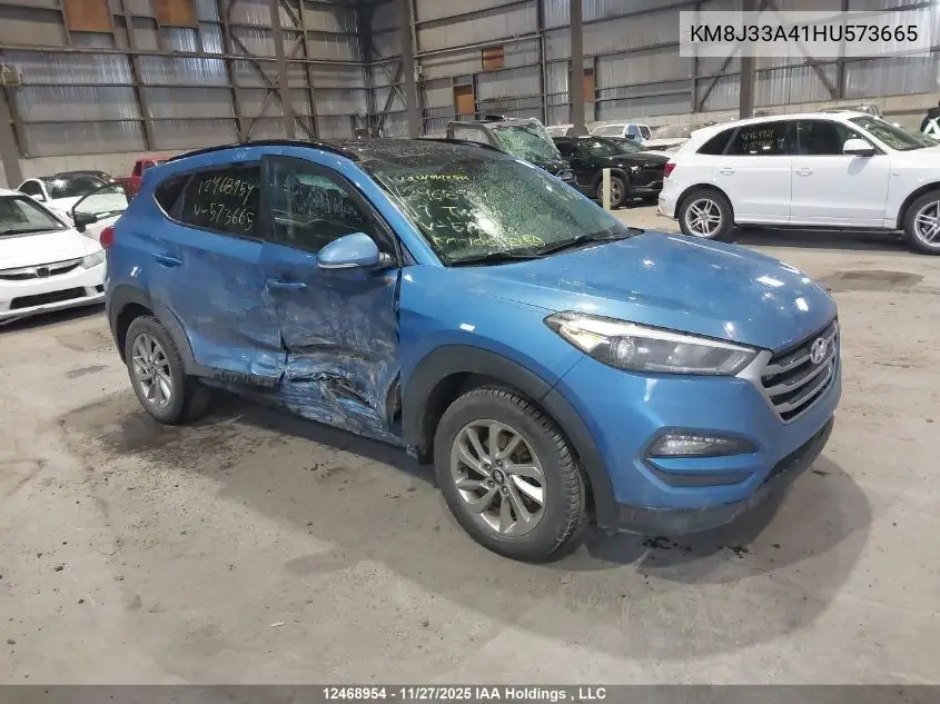 KM8J33A41HU573665 2017 Hyundai Tucson Se