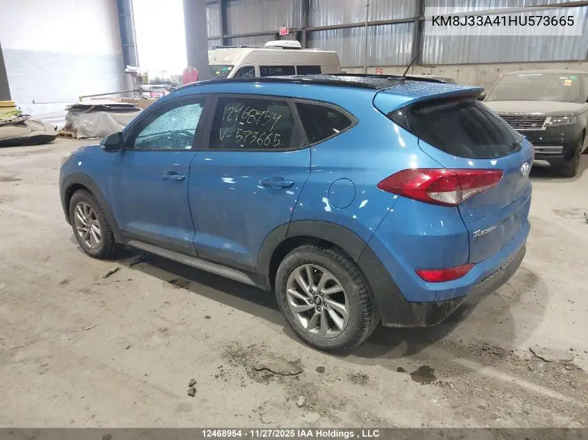 KM8J33A41HU573665 2017 Hyundai Tucson Se