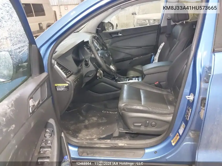KM8J33A41HU573665 2017 Hyundai Tucson Se