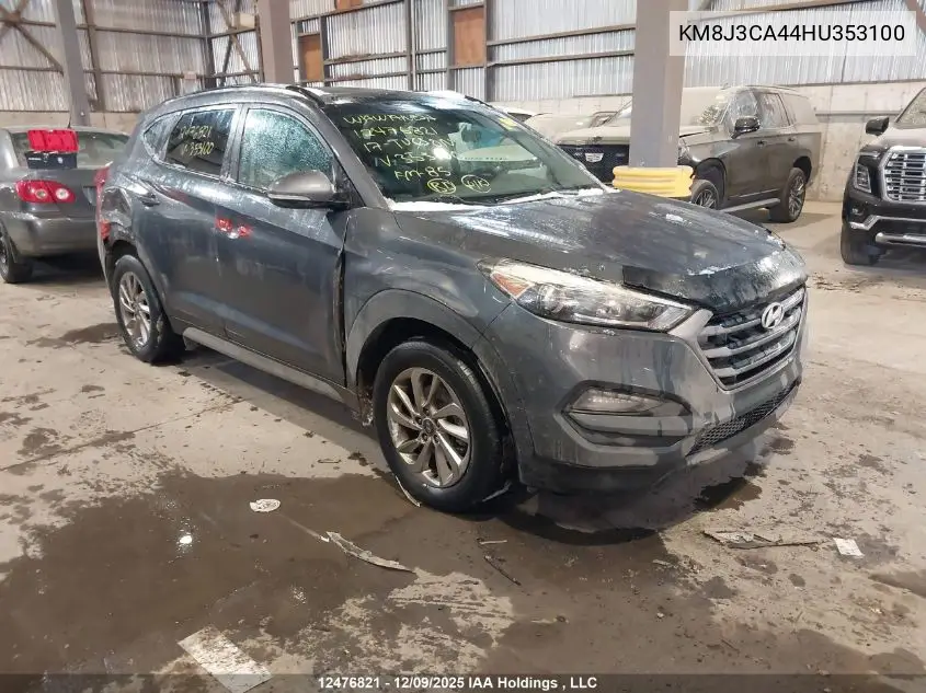 KM8J3CA44HU353100 2017 Hyundai Tucson Se
