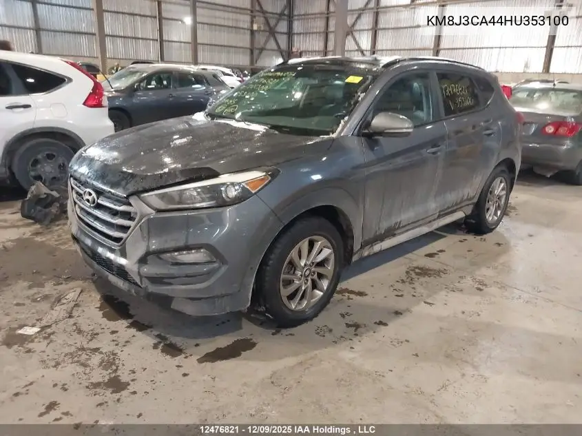 KM8J3CA44HU353100 2017 Hyundai Tucson Se