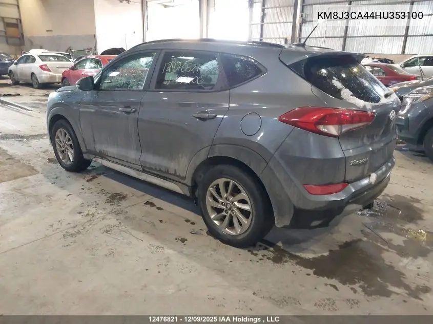 KM8J3CA44HU353100 2017 Hyundai Tucson Se