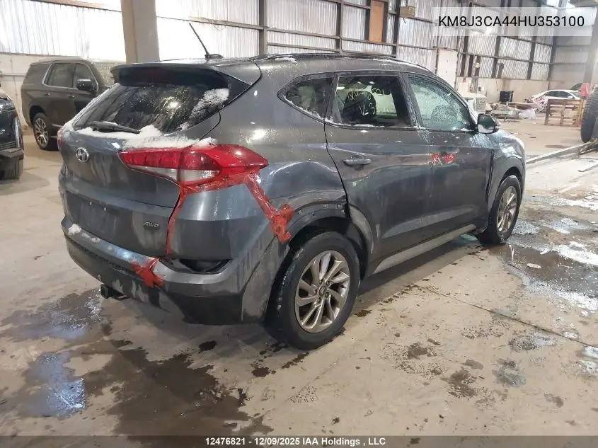 KM8J3CA44HU353100 2017 Hyundai Tucson Se