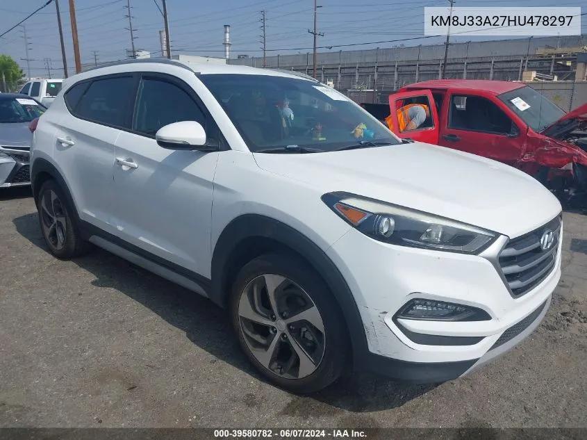 KM8J33A27HU478297 2017 Hyundai Tucson Sport