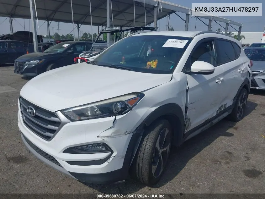 KM8J33A27HU478297 2017 Hyundai Tucson Sport