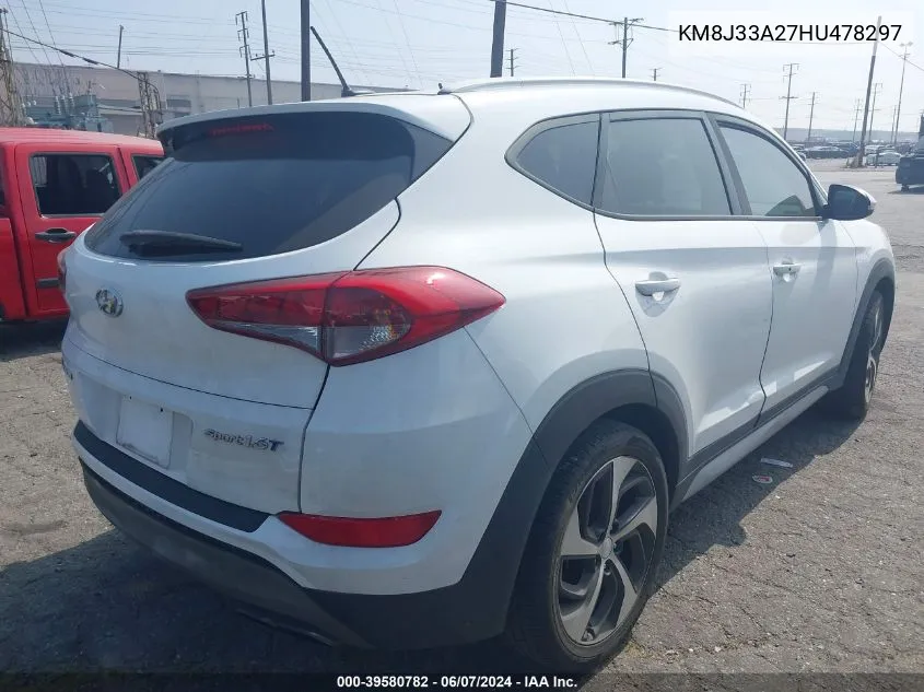 KM8J33A27HU478297 2017 Hyundai Tucson Sport