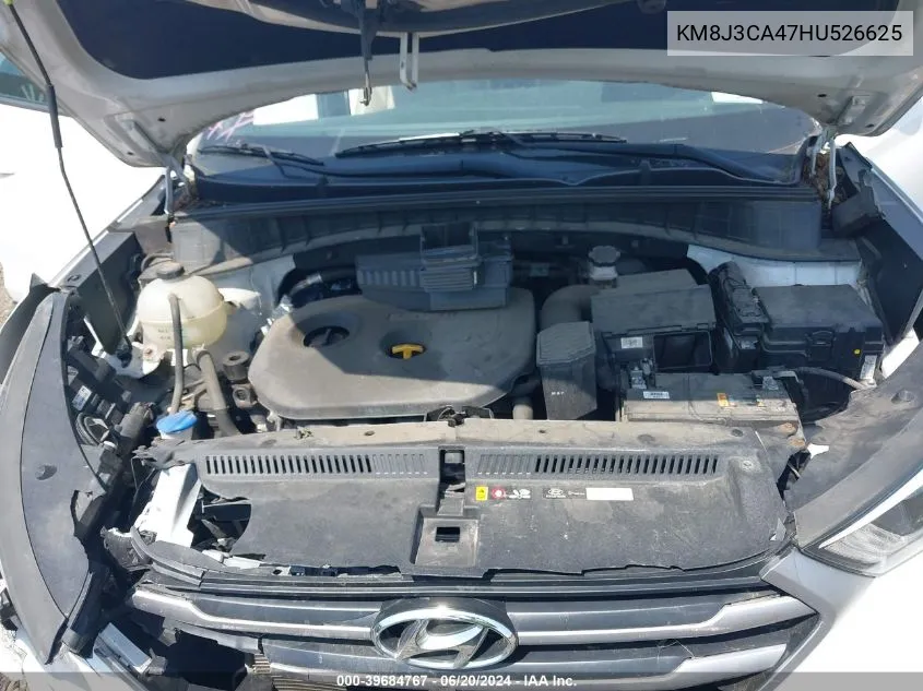 KM8J3CA47HU526625 2017 Hyundai Tucson Se Plus