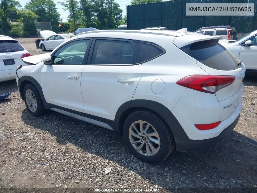 KM8J3CA47HU526625 2017 Hyundai Tucson Se Plus