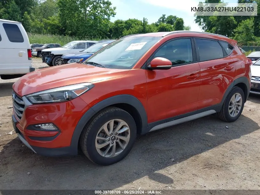 KM8J33A27HU422103 2017 Hyundai Tucson Eco