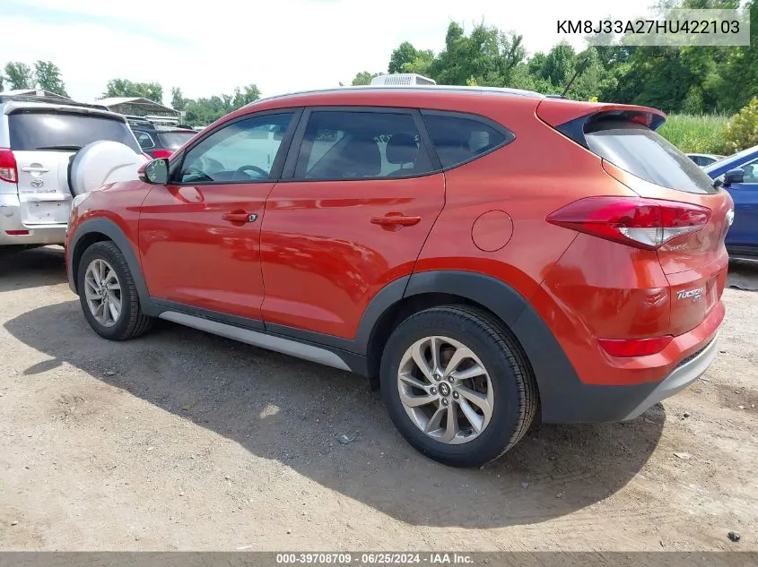 KM8J33A27HU422103 2017 Hyundai Tucson Eco