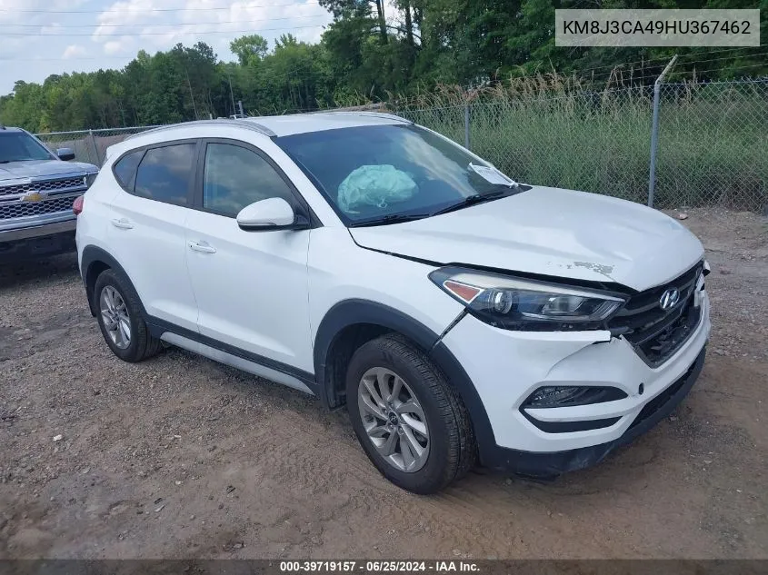 KM8J3CA49HU367462 2017 Hyundai Tucson Se Plus