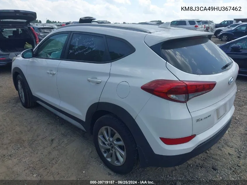 KM8J3CA49HU367462 2017 Hyundai Tucson Se Plus