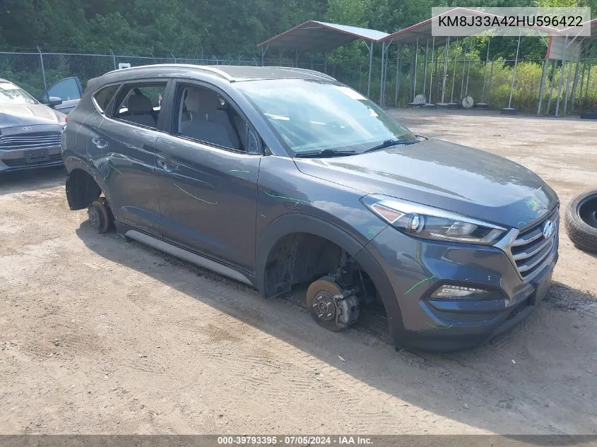 KM8J33A42HU596422 2017 Hyundai Tucson Se