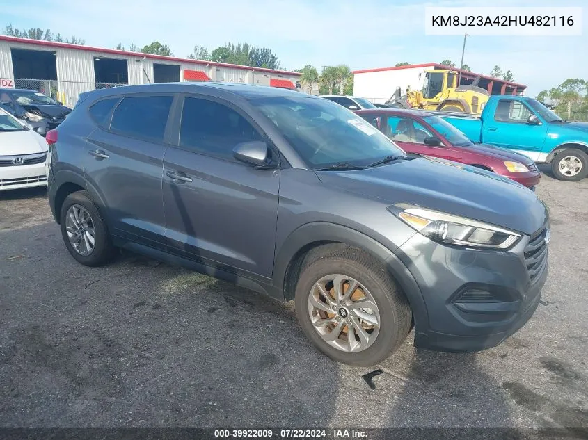 KM8J23A42HU482116 2017 Hyundai Tucson Se