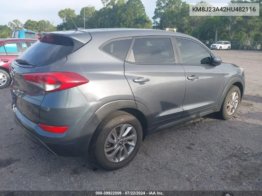 KM8J23A42HU482116 2017 Hyundai Tucson Se