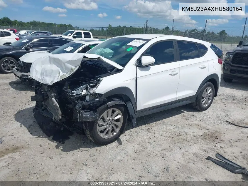 KM8J23A4XHU580164 2017 Hyundai Tucson Se