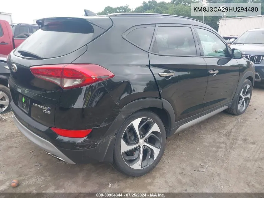 KM8J3CA29HU294480 2017 Hyundai Tucson Limited