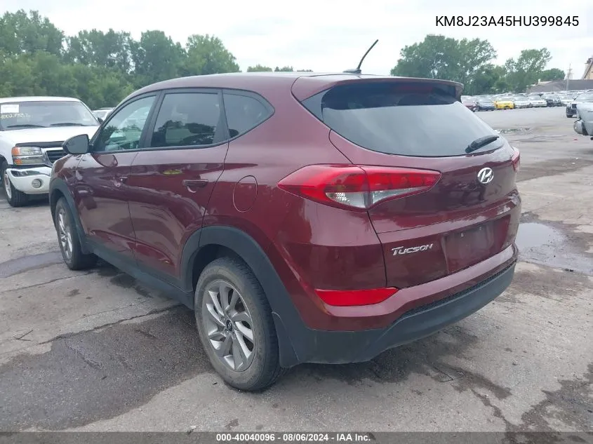 KM8J23A45HU399845 2017 Hyundai Tucson Se