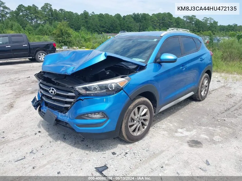 KM8J3CA44HU472135 2017 Hyundai Tucson Se