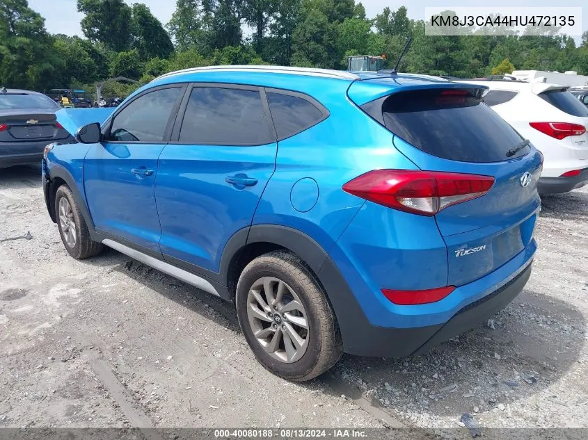 KM8J3CA44HU472135 2017 Hyundai Tucson Se