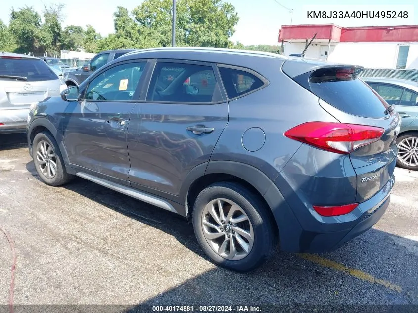 KM8J33A40HU495248 2017 Hyundai Tucson Se