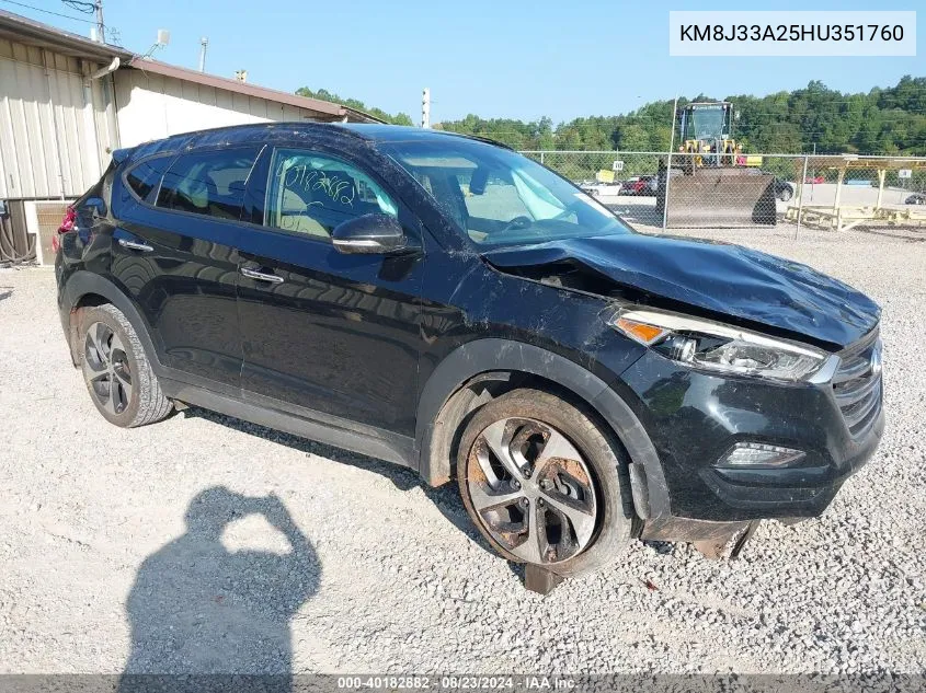 KM8J33A25HU351760 2017 Hyundai Tucson Limited