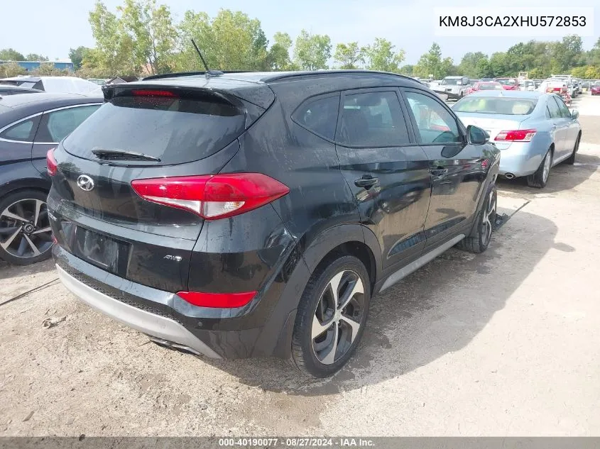 KM8J3CA2XHU572853 2017 Hyundai Tucson Value