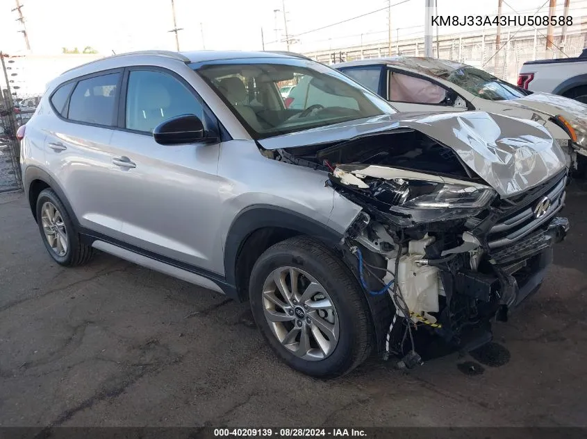 KM8J33A43HU508588 2017 Hyundai Tucson Se