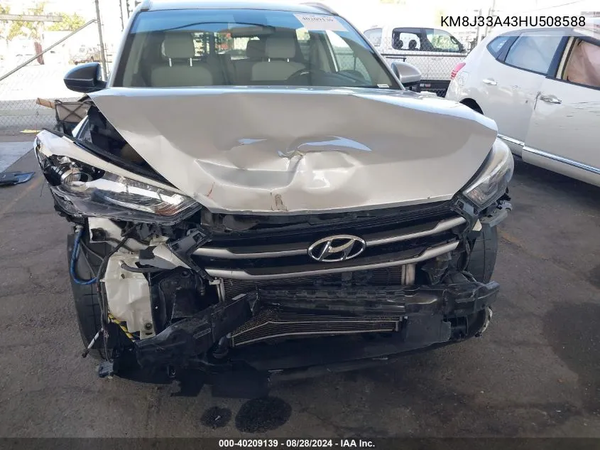 KM8J33A43HU508588 2017 Hyundai Tucson Se