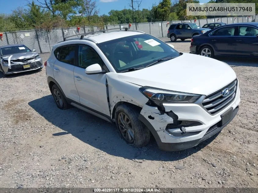 KM8J3CA48HU517948 2017 Hyundai Tucson Limited/Sport And Eco/Se