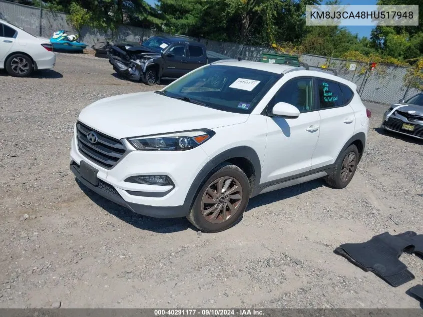 KM8J3CA48HU517948 2017 Hyundai Tucson Limited/Sport And Eco/Se