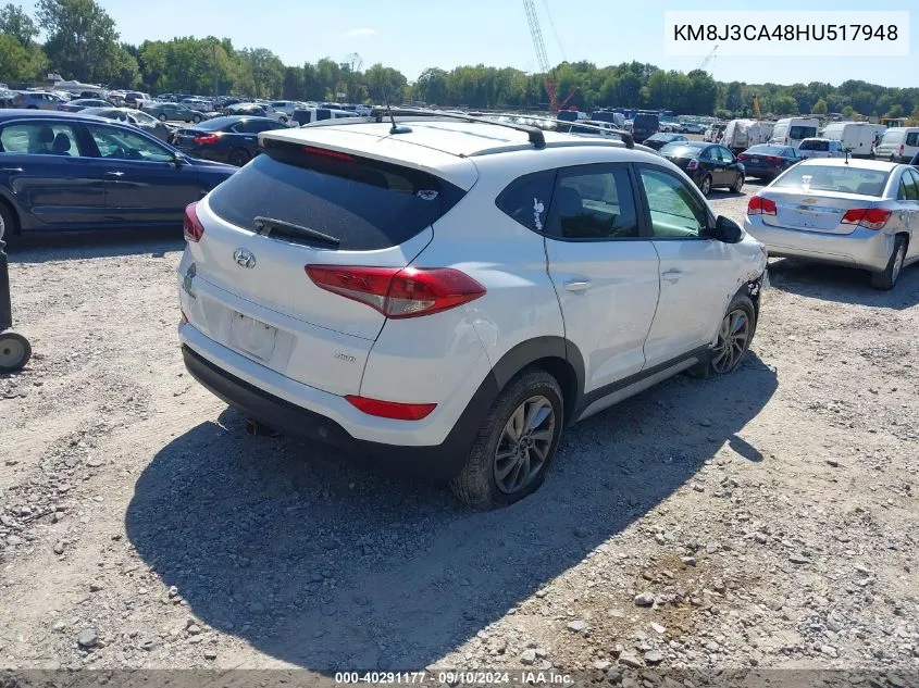 KM8J3CA48HU517948 2017 Hyundai Tucson Limited/Sport And Eco/Se