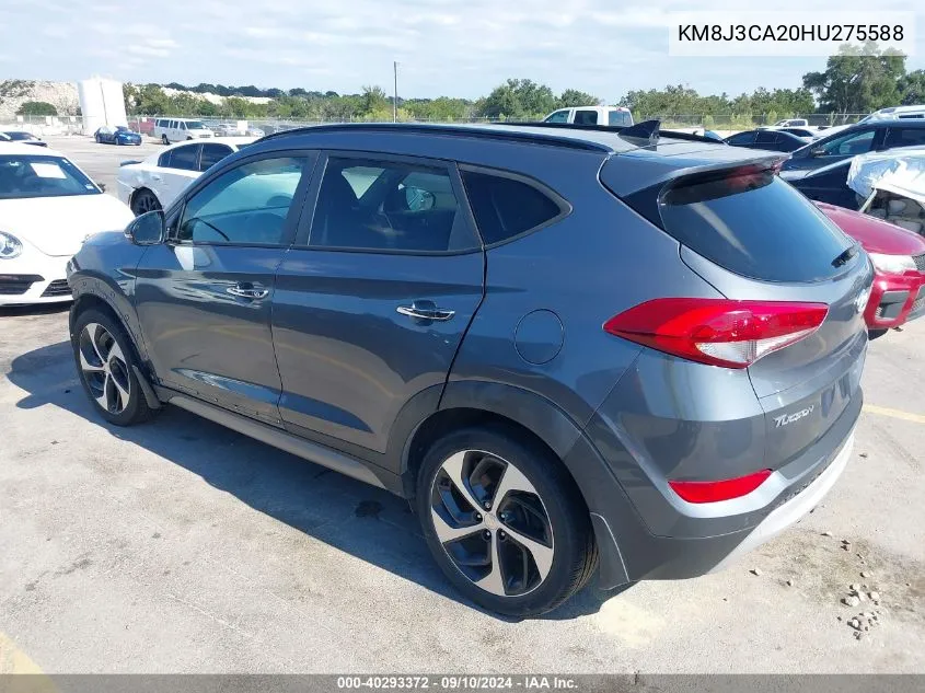 KM8J3CA20HU275588 2017 Hyundai Tucson Limited