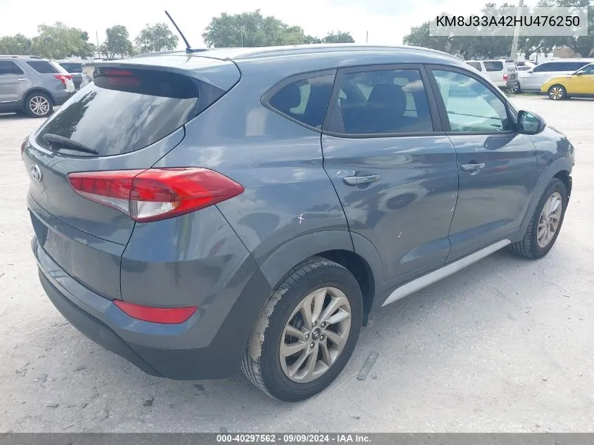 KM8J33A42HU476250 2017 Hyundai Tucson Se