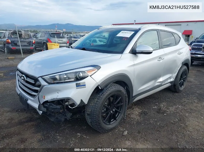 KM8J3CA21HU527588 2017 Hyundai Tucson Sport