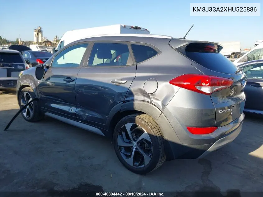 KM8J33A2XHU525886 2017 Hyundai Tucson Sport