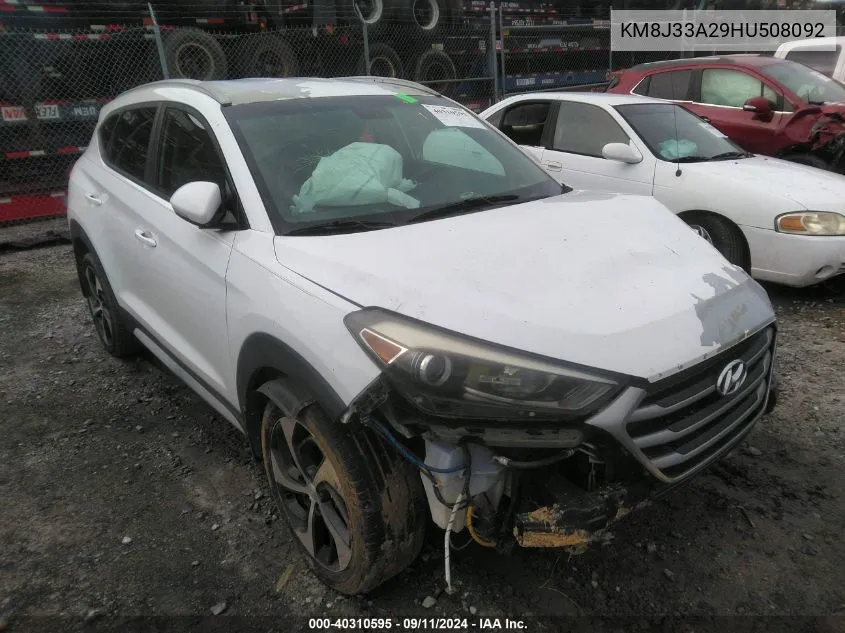 KM8J33A29HU508092 2017 Hyundai Tucson Limited/Sport And Eco/Se