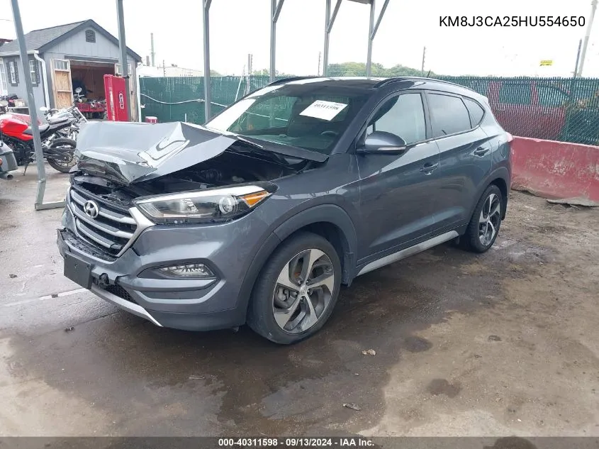 KM8J3CA25HU554650 2017 Hyundai Tucson Value