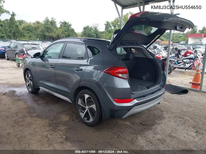 KM8J3CA25HU554650 2017 Hyundai Tucson Value