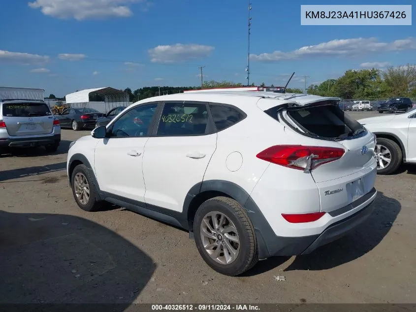 KM8J23A41HU367426 2017 Hyundai Tucson Se