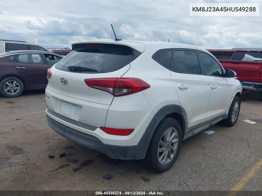 KM8J23A45HU549288 2017 Hyundai Tucson Se