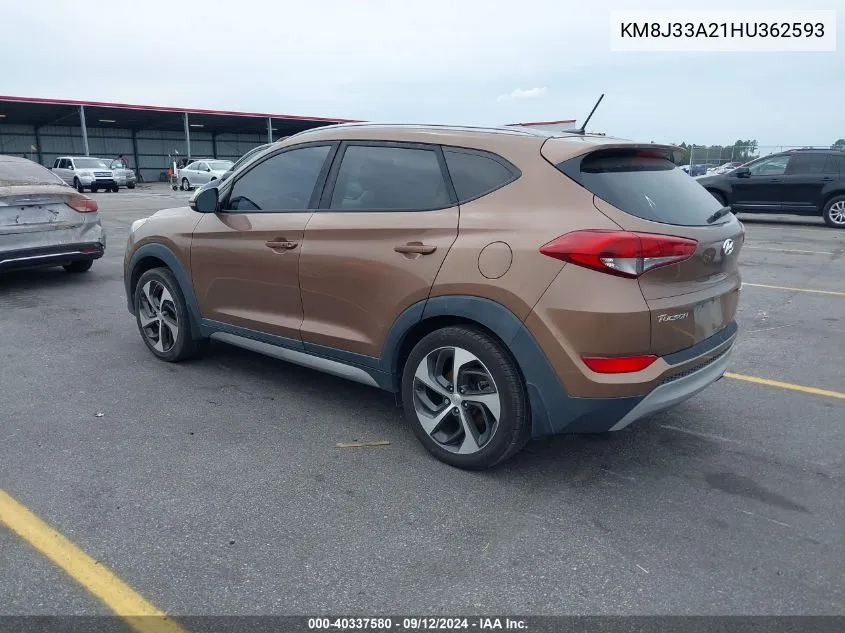 KM8J33A21HU362593 2017 Hyundai Tucson Limited/Sport And Eco/Se