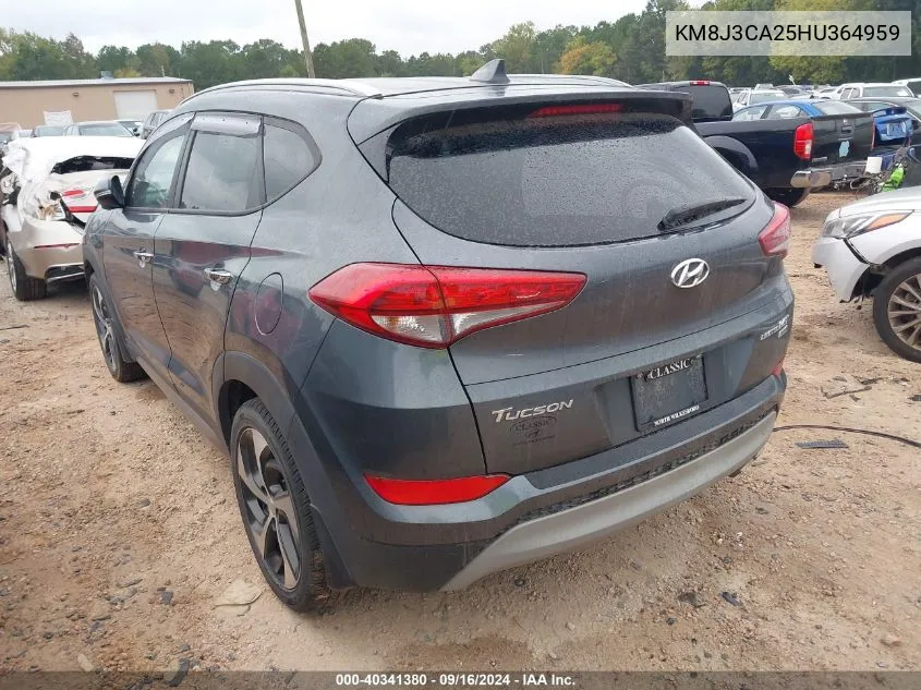 KM8J3CA25HU364959 2017 Hyundai Tucson Limited/Sport And Eco/Se