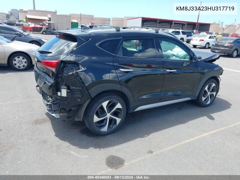 KM8J33A23HU317719 2017 Hyundai Tucson Limited