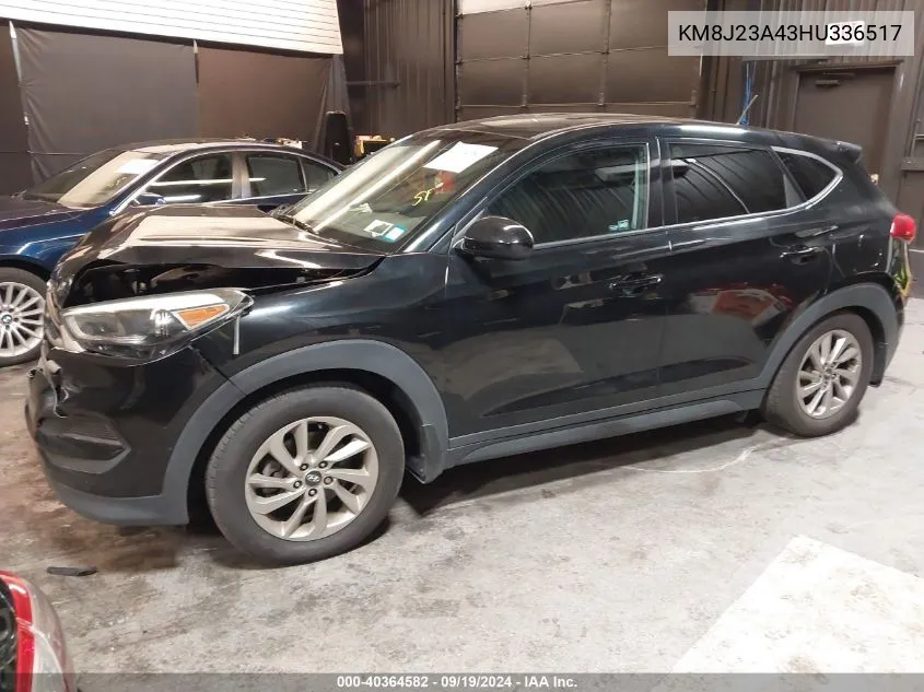 KM8J23A43HU336517 2017 Hyundai Tucson Se