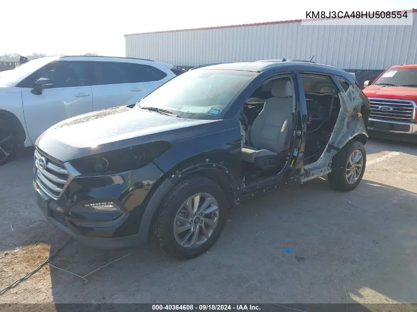 2017 Hyundai Tucson Limited/Sport And Eco/Se VIN: KM8J3CA48HU508554 Lot: 40364608