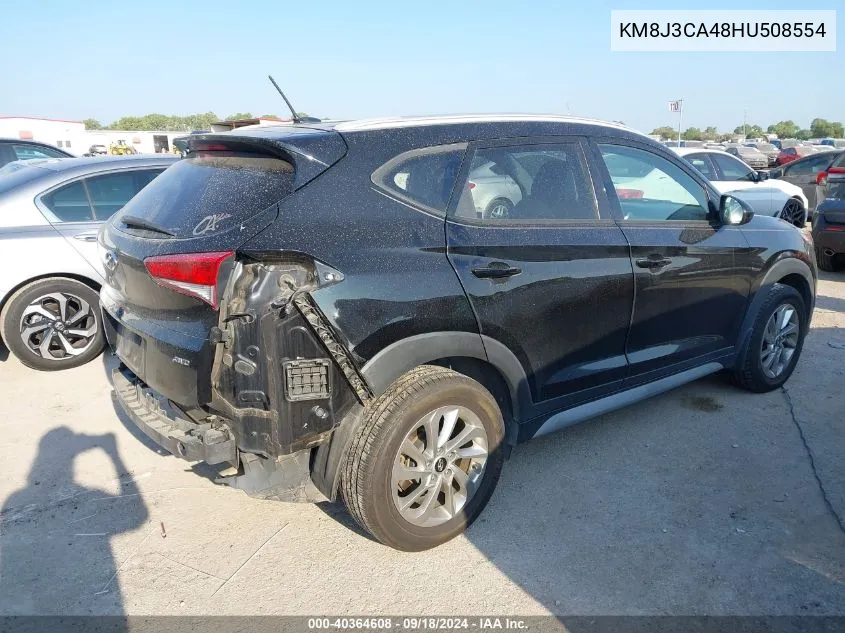 KM8J3CA48HU508554 2017 Hyundai Tucson Limited/Sport And Eco/Se