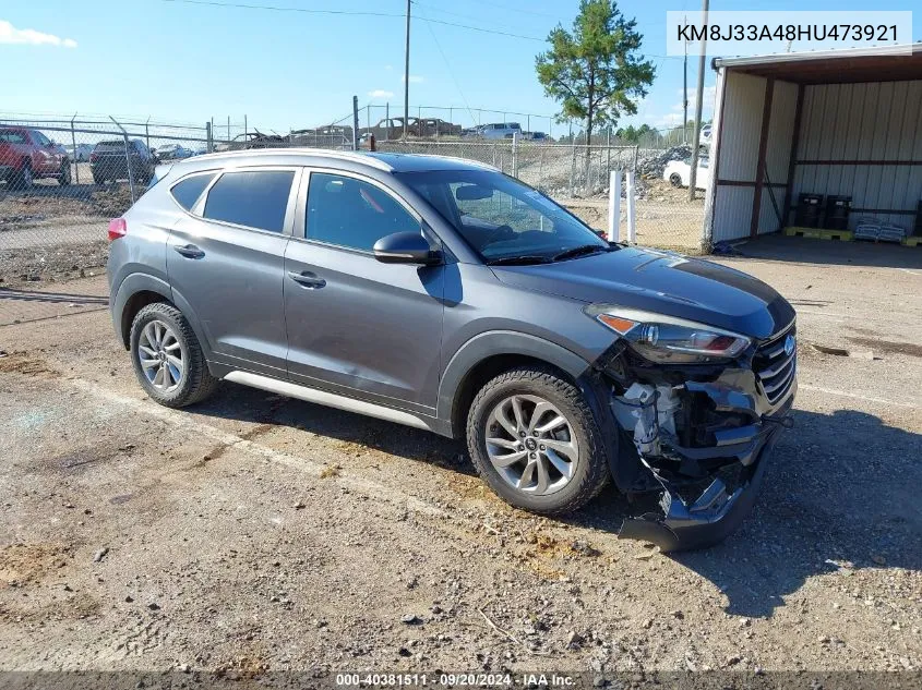 KM8J33A48HU473921 2017 Hyundai Tucson Se Plus