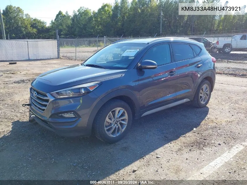 KM8J33A48HU473921 2017 Hyundai Tucson Se Plus