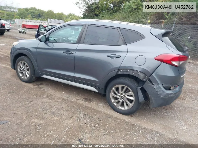 KM8J3CA48HU452762 2017 Hyundai Tucson Se